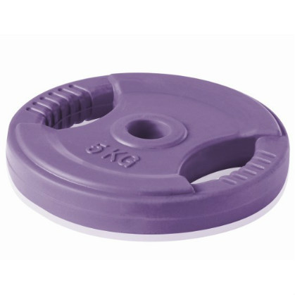 LifeMaxx Body Pump halterschijf 10 kg 30 mm paars (LMX 1132.p) LMX1132P